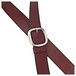 Bear Straps Basic Guitar Strap, Red w/ Nickel Buckle