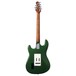 Music Man Cutlass HSS Trem MN, Charging Green - back