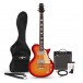 Kompletny zestaw: gitara elektryczna New Jersey, kolor Sunburst