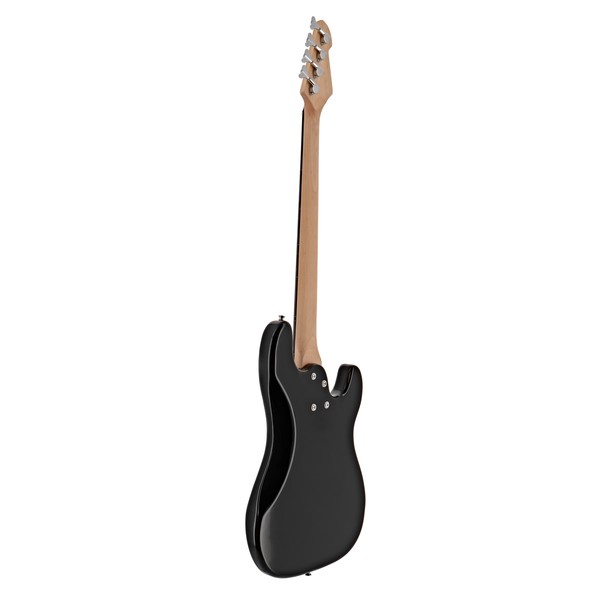 LA Left Handed Bass Guitar by Gear4music, Black