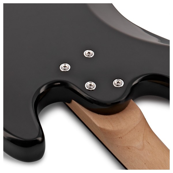 3/4 Linkshandige basgitaar LA by Gear4music Zwart met 15W Versterker