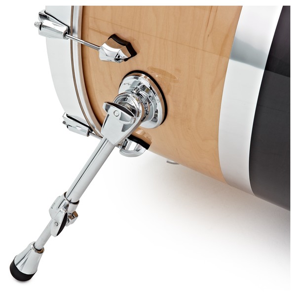SJC Paramount 22'' 3pc Kit, Tuxedo Silver, Chrome Hardware