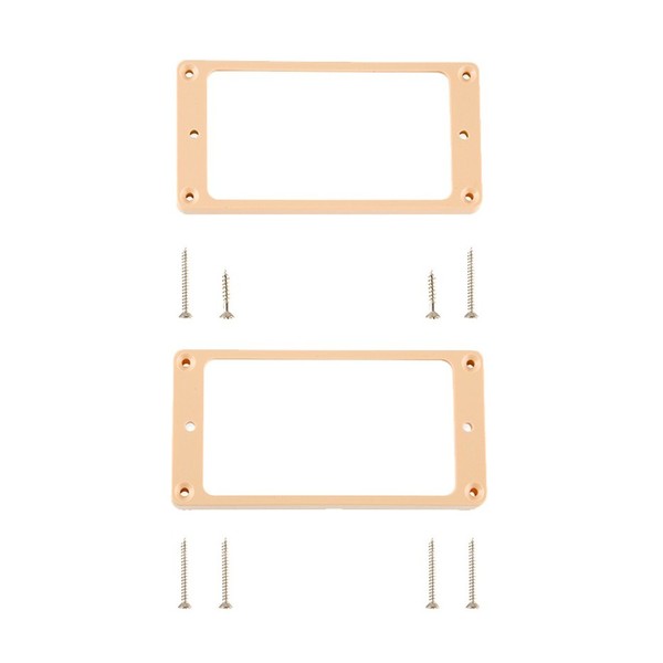 Gibson Les Paul Historic Pickup Rings (2 pcs.) (Cream) - Screws Included View