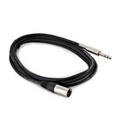 C&acirc;ble st&eacute;r&eacute;o professionnel XLR (M) - Jack 6,35 mm, 3 m&egrave;tres