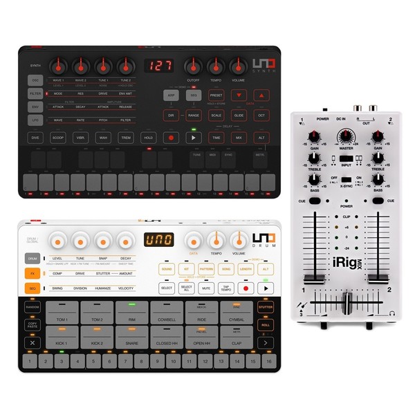 UNO Synth, UNO Drum and iRig Mix Bundle - Full Bundle