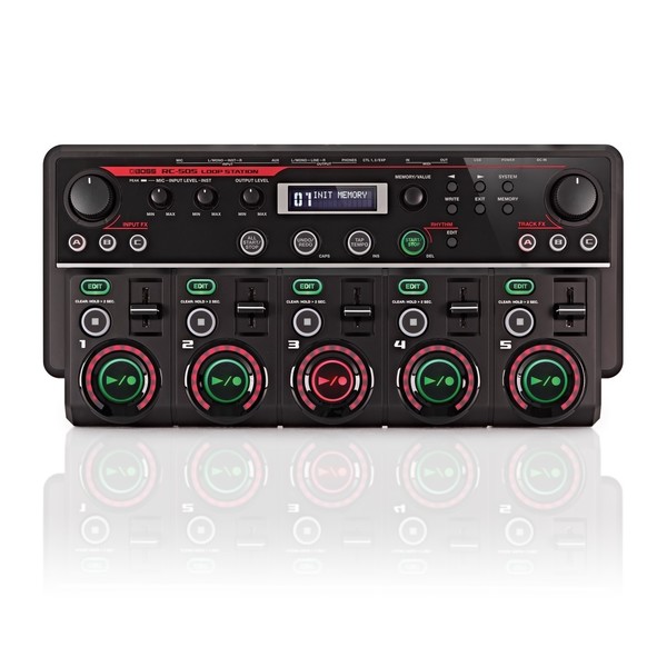 Boss RC-505 Loop Station with Shure SM58 at Gear4music