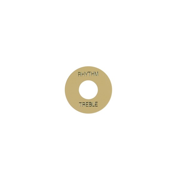 Gibson Toggle Switch Washer (Cream, Gold Imprint)