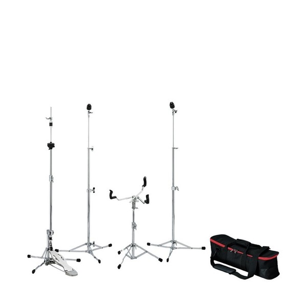 Tama Club Jam Mini Gig Pack w/Hardware and Bags, Charcoal Mist - Hardware