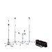 Tama Club Jam Mini Gig Pack w/Hardware and Bags, Galaxy Silver - Hardware