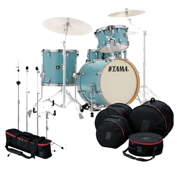 Tama Superstar Classic 18" Gig Pack w/Bags and Hardware, LEBG