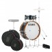 Tama Club-JAM Mini Gig Pack con hardware y bolsas, Charcoal Mist