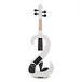 Stagg S-Shaped Electric Violin Outfit, White