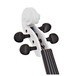 Stagg S-Shaped Electric Violin Outfit, White