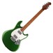 Music Man StingRay Guitar HH Trem MN, Charging Green - front