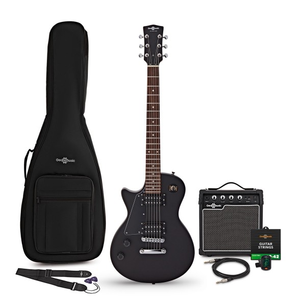 New Jersey Left Handed Electric Guitar Pack, Black
