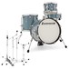 Ludwig Breakbeats 16'' Drum kit w/Flat Base Hardware, Azure Blue