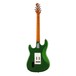 Music Man Cutlass SSS Trem MN, Charging Green back