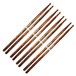 ProMark FireGrain 5A Wood Tip Drumsticks, 4 Pair Value Bundle