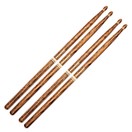 Promark FireGrain 5B Wood Tip Drumsticks, 2 Pair Value Bundle