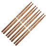 Promark FireGrain 5B Wood Tip Drumsticks, 4 Pair Value Bundle