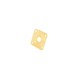 Gibson Metal Jack Plate, Gold