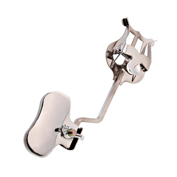 Trombone Bell Lyre by Gear4music, Silver