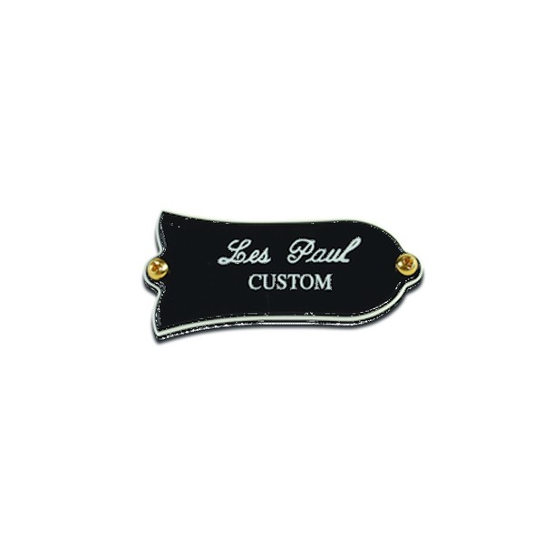 Gibson Les Paul Custom Truss Rod Cover, Black