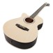 Single Cutaway Left Handed Electro Acoustic Guitar + 15W Amp Pack