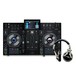 Denon DJ Prime 2 Standalone DJ System with Shure SRH750DJ Headphones