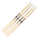 ProMark Hickory 5B Nylon-Spitzentrommelst&ouml;cke, 2 Paar Wertb&uuml;ndel