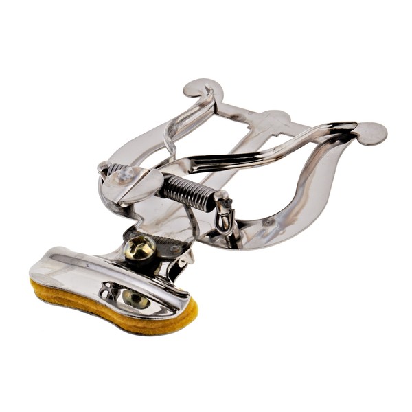 Trumpet Bell Lyre by Gear4music, Silver