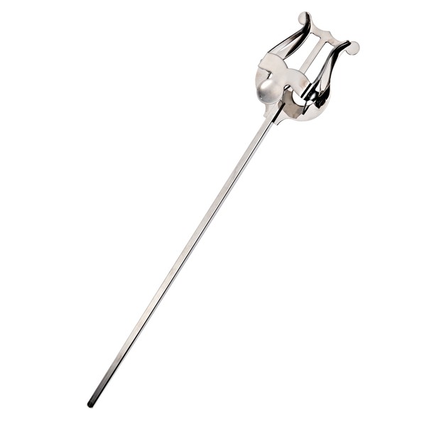 Straight Lyre by Gear4music, Silver