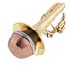 Coppergate Straight Mute With Copper Bottom For Trumpet by Gear4music