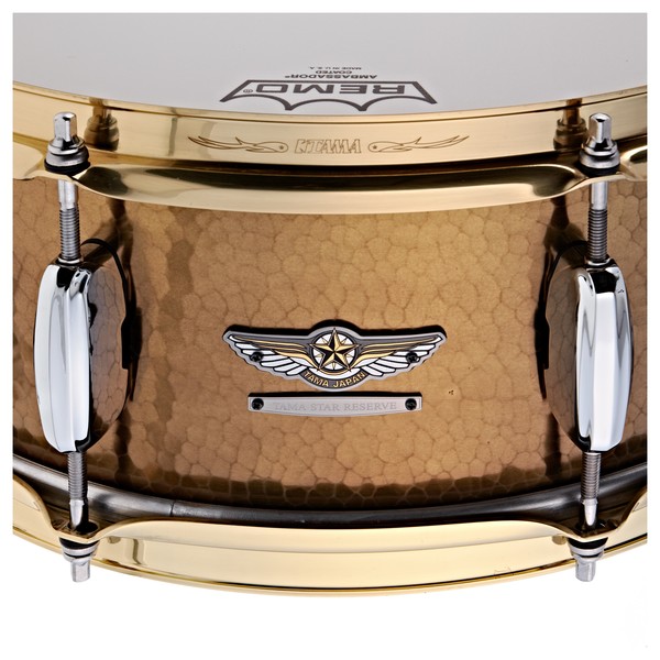 Tama Star Reserve 14" x 5.5" Hand-Hammered Brass Snare Drum