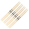ProMark Hickory 5B Woodtip Drumsticks, 4 Pair Value Bundle