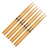 Promark Rebound 5A ActiveGrip Clear Hickory, 4 Pair Value Bundle