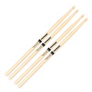 Promark Rebound 5A Hickory Acorn Wood Tip, 2 Pair Value Bundle