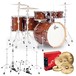 Gretsch Catalina Maple 7pc Complete Pro Drum Kit, Walnut Glaze