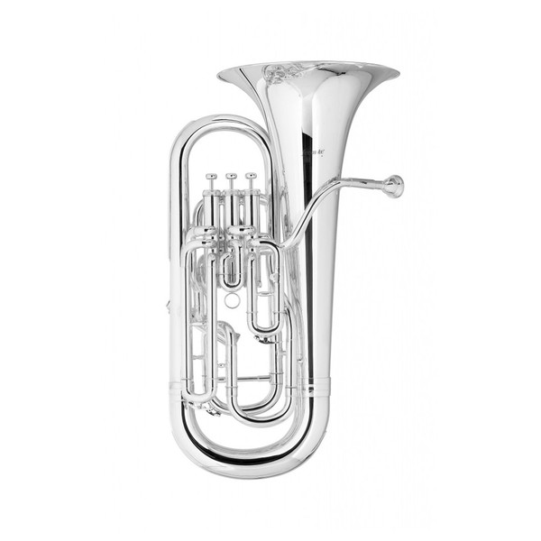 Levante by Stagg EP5451 4 Valve Euphonium, Silver Plate 