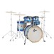 Gretsch Catalina Birch 5pc Drum Kit w/Hardware & Cymbals, Blue Silver - Drum Kit
