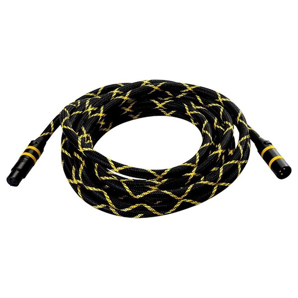 Neat Beeline XLR Quad Conductor Microphone Cable - Coiled