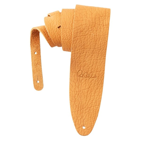 PRS 3.5" Signature Buffalo Reversible Guitar Strap, Tan - Main