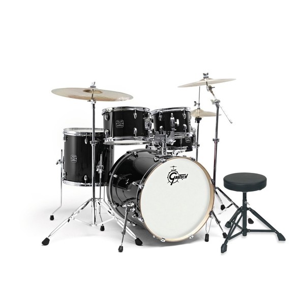 Gretsch Energy 20" Drum Kit, Black
