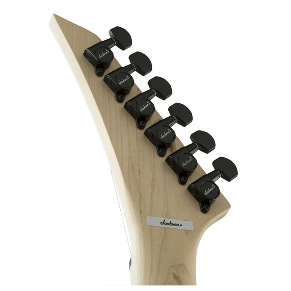 Jackson JS32T Rhoads, White w/ Black Bevels - tuning machines