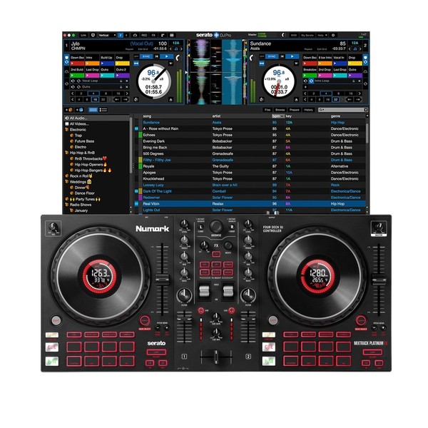 Numark Mixtrack Platinum FX with Serato DJ Upgrade - Full Bundle