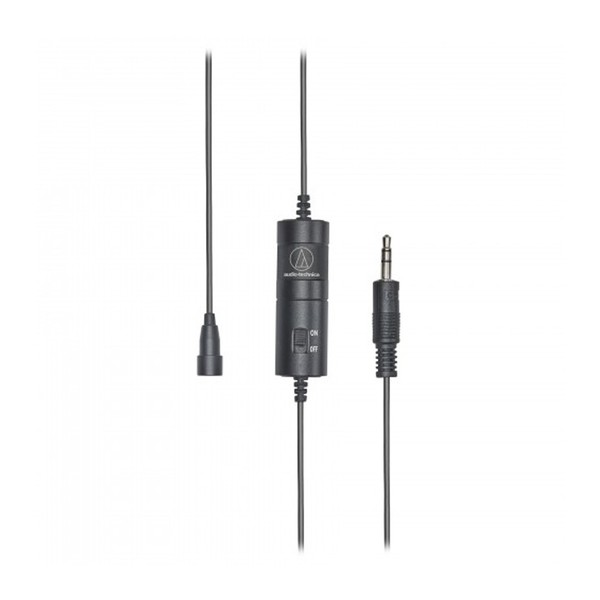 ATR3350x Omnidirectional Condenser Clip-On Microphone, Closeup