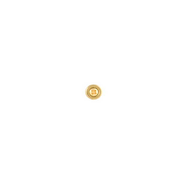 Gibson Strap Buttons Set of 2, Brass top
