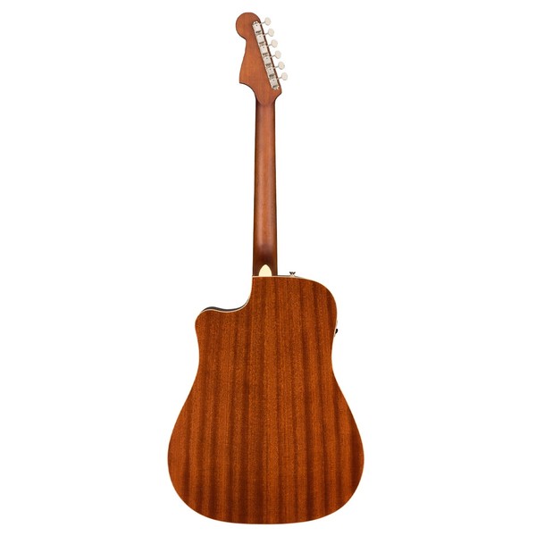 Fender Redondo Player Electro Acoustic WN, Natural - Rear View