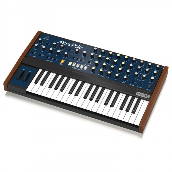 MonoPoly Synthesizer - Angled View