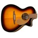 Fender Newporter Player Electro Acoustic WN, Sunburst - Body View